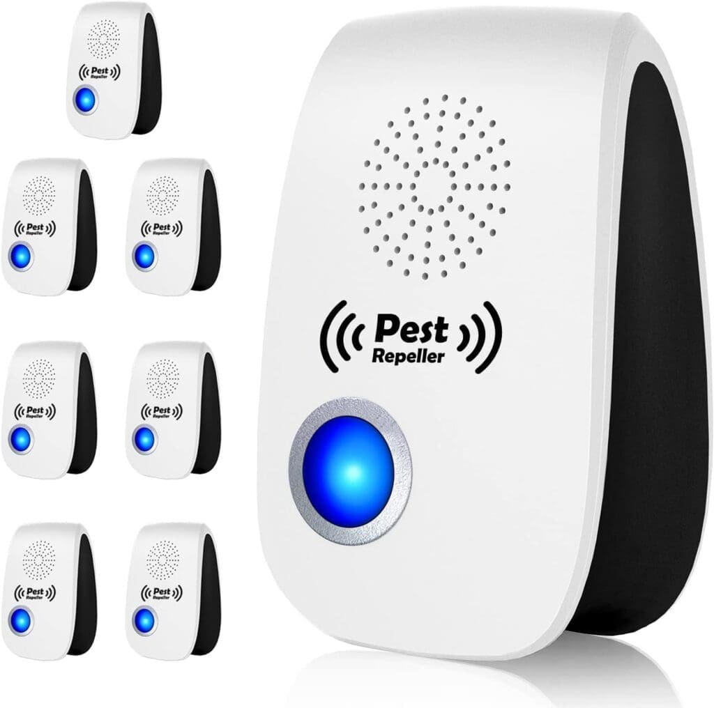 2023 Upgraded Ultrasonic Pest Repeller, Indoor Pest Repellent 8 Packs, Electronic Plug in Pest Control for Roach, Ant, Rodent, Mouse, Bugs, Mosquito, Spider Repellent for House, Garage, Warehouse 2023 Upgraded Ultrasonic Pest Repeller, Indoor Pest Repellent 8 Packs, Electronic Plug in Pest Control for Roach, Ant, Rodent, Mouse, Bugs, Mosquito, Spider Repellent for House, Garage, Warehouse