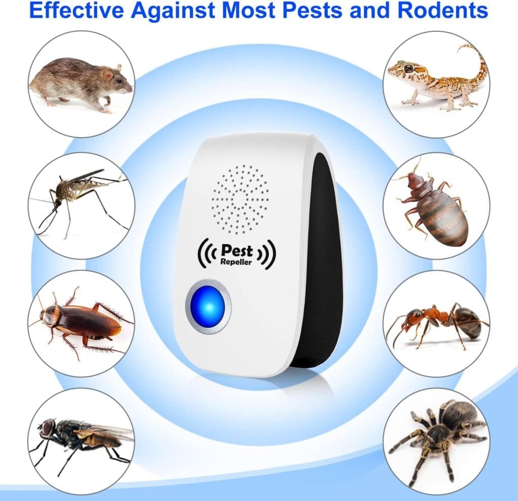 2023 Upgraded Ultrasonic Pest Repeller, Indoor Pest Repellent 8 Packs, Electronic Plug in Pest Control for Roach, Ant, Rodent, Mouse, Bugs, Mosquito, Spider Repellent for House, Garage, Warehouse 2023 Upgraded Ultrasonic Pest Repeller, Indoor Pest Repellent 8 Packs, Electronic Plug in Pest Control for Roach, Ant, Rodent, Mouse, Bugs, Mosquito, Spider Repellent for House, Garage, Warehouse