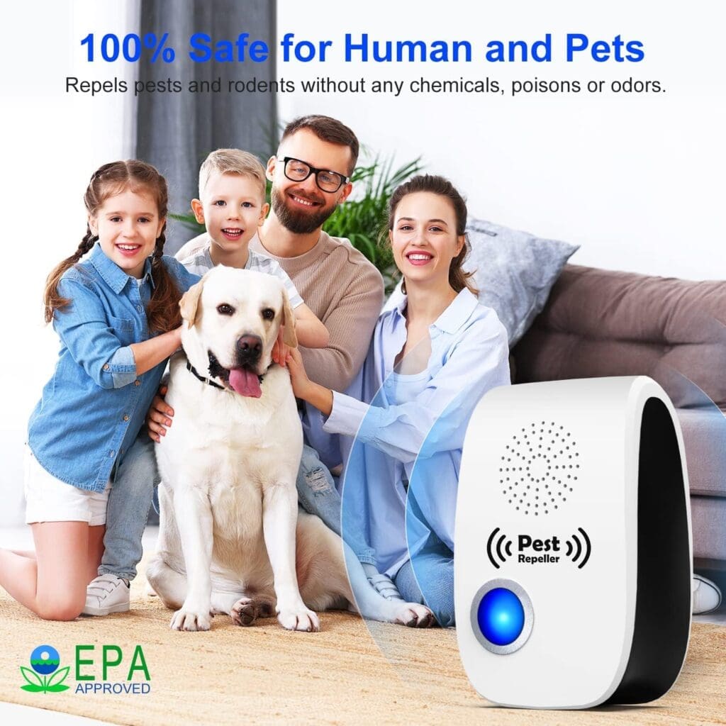 2023 Upgraded Ultrasonic Pest Repeller, Indoor Pest Repellent 8 Packs, Electronic Plug in Pest Control for Roach, Ant, Rodent, Mouse, Bugs, Mosquito, Spider Repellent for House, Garage, Warehouse 2023 Upgraded Ultrasonic Pest Repeller, Indoor Pest Repellent 8 Packs, Electronic Plug in Pest Control for Roach, Ant, Rodent, Mouse, Bugs, Mosquito, Spider Repellent for House, Garage, Warehouse