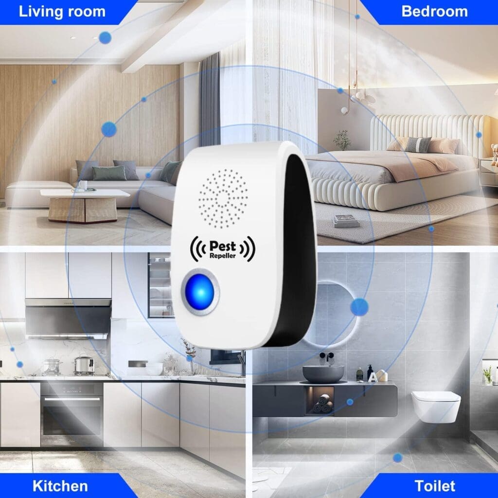 2023 Upgraded Ultrasonic Pest Repeller, Indoor Pest Repellent 8 Packs, Electronic Plug in Pest Control for Roach, Ant, Rodent, Mouse, Bugs, Mosquito, Spider Repellent for House, Garage, Warehouse 2023 Upgraded Ultrasonic Pest Repeller, Indoor Pest Repellent 8 Packs, Electronic Plug in Pest Control for Roach, Ant, Rodent, Mouse, Bugs, Mosquito, Spider Repellent for House, Garage, Warehouse