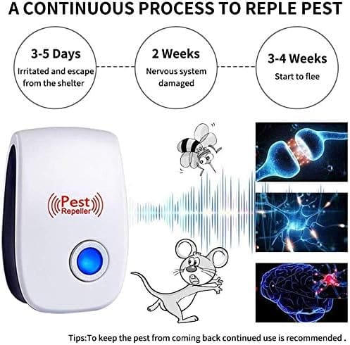 8 Packs Ultrasonic Mouse Pest Repeller,Rodent Repellent Electronic Mouse Deterrent Rat Control with Ultrasound Waves and LED Strobe Lights for Basement Warehouses RV Garage Indoor 8 Packs Ultrasonic Mouse Pest Repeller,Rodent Repellent Electronic Mouse Deterrent Rat Control with Ultrasound Waves and LED Strobe Lights for Basement Warehouses RV Garage Indoor