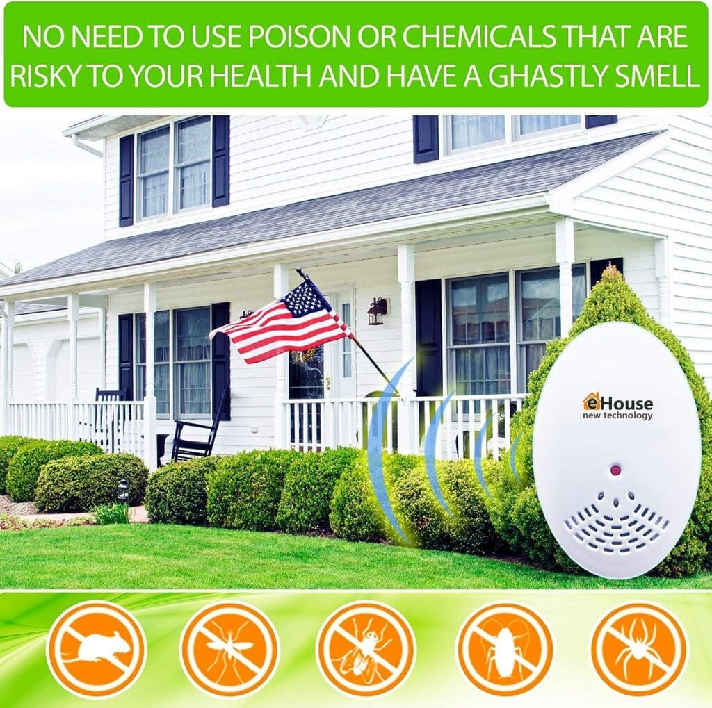 BH-1, 2 Pack - Ultrasonic Pest Repeller - Electronic Ultrasound, Indoor Plug-in Repellent - Get rid of - Rodents, Mice, Rats, Squirrels, Bats, Insects, Bed Bugs, Ants, Fleas, Spiders, Roaches! BH-1, 2 Pack - Ultrasonic Pest Repeller - Electronic Ultrasound, Indoor Plug-in Repellent - Get rid of - Rodents, Mice, Rats, Squirrels, Bats, Insects, Bed Bugs, Ants, Fleas, Spiders, Roaches!