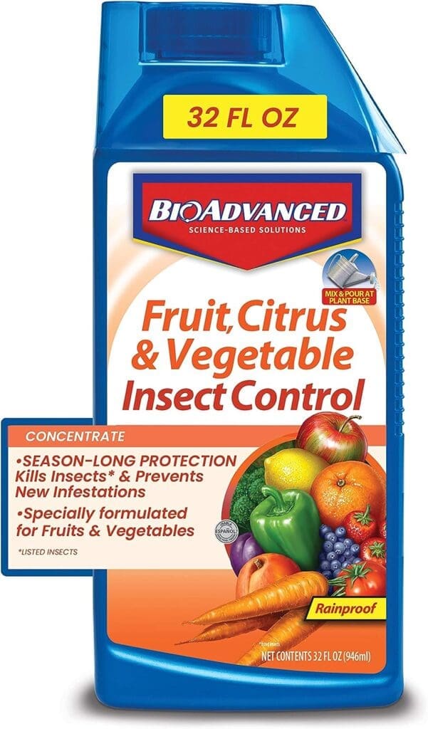 BioAdvanced Fruit, Citrus Vegetable Insect Control, Concentrate, 32 oz BioAdvanced Fruit, Citrus Vegetable Insect Control, Concentrate, 32 oz