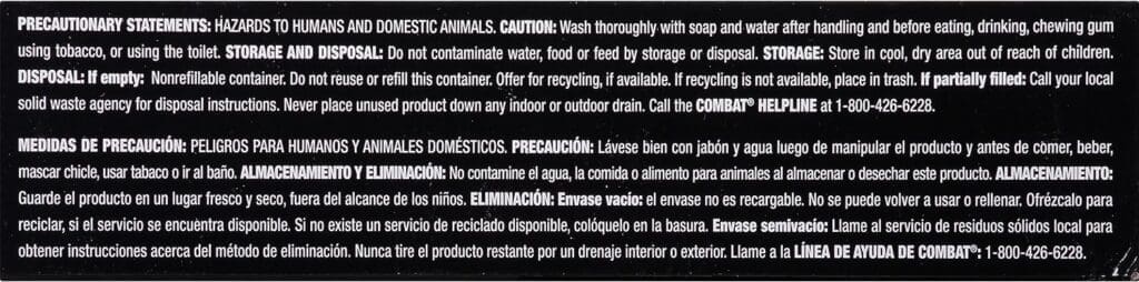 Combat Max 12 Month Roach Killing Bait, Small Roach Bait Station, Child-Resistant, 18 Count Combat Max 12 Month Roach Killing Bait, Small Roach Bait Station, Child-Resistant, 18 Count