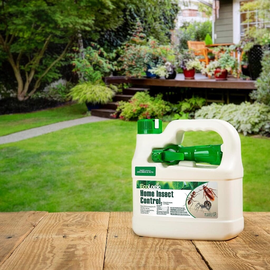 Ecologic Home Insect Control, Kills Cockroaches, Ants, Spiders and More, Indoor  Outdoor Use, Safe Around Children and Pets, (RTU Spray) 64 fl Ounce