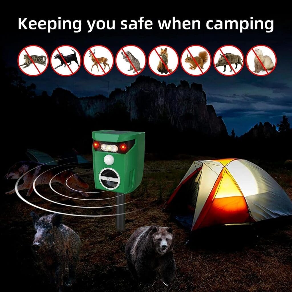 Redeo Animal Repeller Ultrasonic Outdoor: Solar Powered Animal Repellent Cat Repeller Deer Deterrent Devices for Rabbit Mole Dog Fox Squirrel Raccoon Skunk Rat Redeo Animal Repeller Ultrasonic Outdoor: Solar Powered Animal Repellent Cat Repeller Deer Deterrent Devices for Rabbit Mole Dog Fox Squirrel Raccoon Skunk Rat