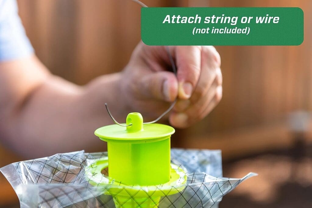 RESCUE! Outdoor Disposable Fly Trap, Green, 2 Pack RESCUE! Outdoor Disposable Fly Trap, Green, 2 Pack
