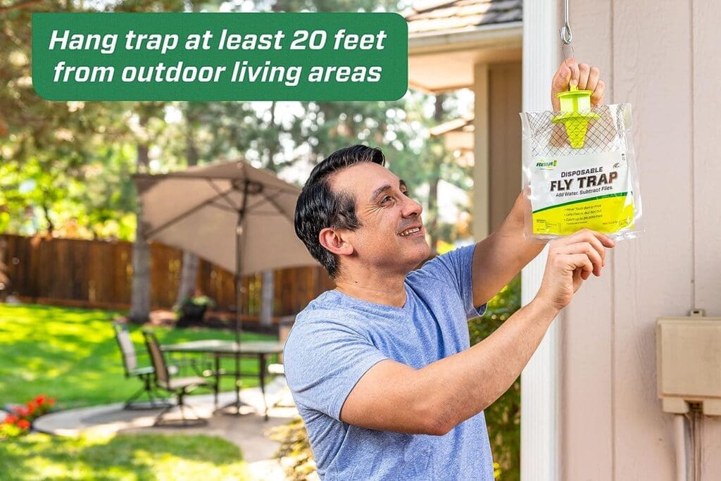 RESCUE! Outdoor Disposable Fly Trap, Green, 2 Pack RESCUE! Outdoor Disposable Fly Trap, Green, 2 Pack