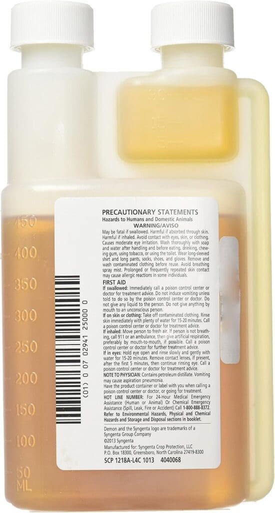 Syngenta 070294125000 Demon Max Insecticide, Yellowish Syngenta 070294125000 Demon Max Insecticide, Yellowish