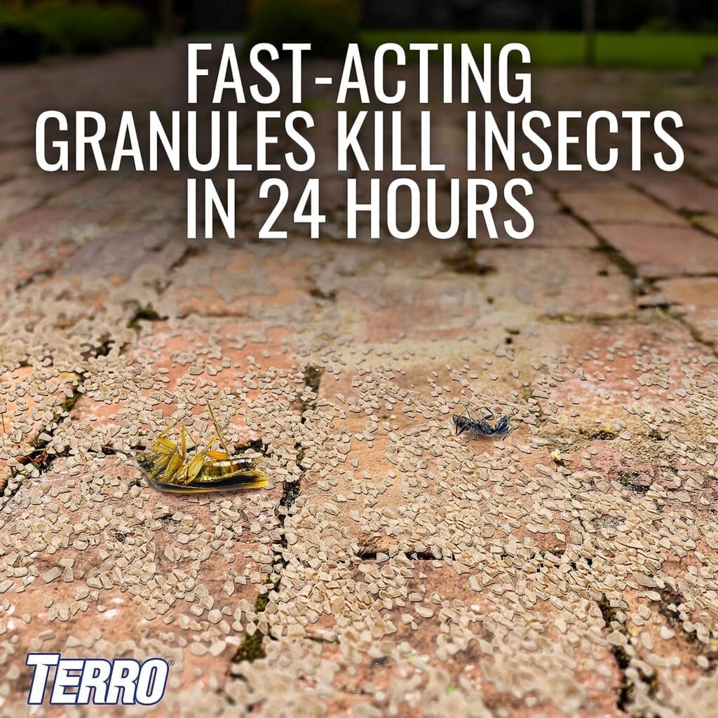 TERRO T901-6 Ant Killer Plus Multi-Purpose Insect Control for Outdoors - Kills Fire Ants, Fleas, Cockroaches, and Other Crawling Insects - 3lb TERRO T901-6 Ant Killer Plus Multi-Purpose Insect Control for Outdoors - Kills Fire Ants, Fleas, Cockroaches, and Other Crawling Insects - 3lb