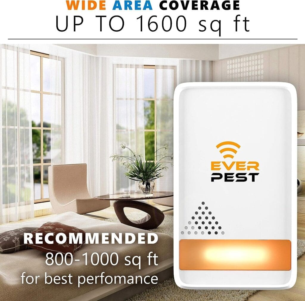 Ultrasonic Pest Control Repeller - Repel Rodents, Ants, Cockroaches Get Rid, Bed Bugs, Mosquitos, Flies, Spiders, Squirrel Bats - Eco-Friendly Safe for Humans - 2 Pack… Ultrasonic Pest Control Repeller - Repel Rodents, Ants, Cockroaches Get Rid, Bed Bugs, Mosquitos, Flies, Spiders, Squirrel Bats - Eco-Friendly Safe for Humans - 2 Pack…