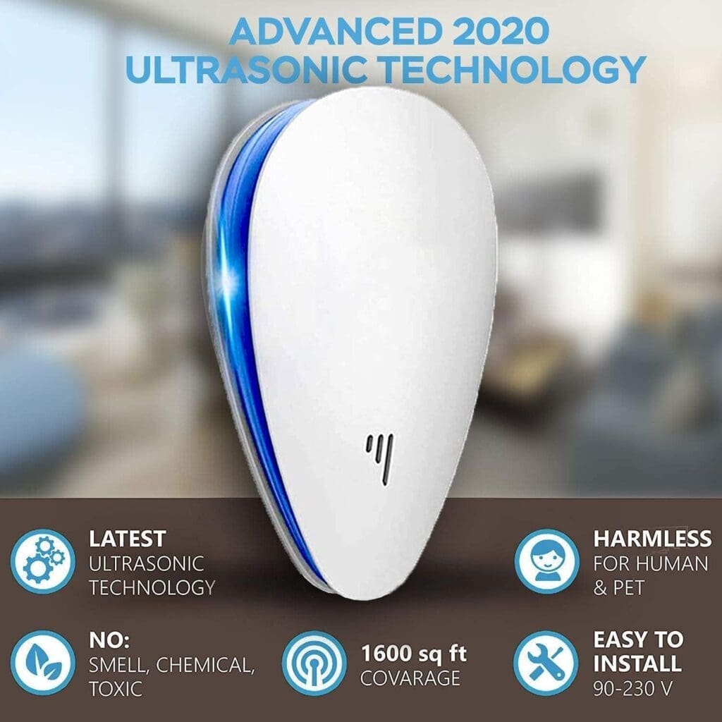 Ultrasonic Pest Repellent(6 Pack), 2023 Newest Electronic Pest Repeller Indoor Plug in Bug Repellent for Pest Control Mosquito, Spider, Mice, Ant, Insects, Roach, Non-Toxic Ultrasonic Pest Repellent(6 Pack), 2023 Newest Electronic Pest Repeller Indoor Plug in Bug Repellent for Pest Control Mosquito, Spider, Mice, Ant, Insects, Roach, Non-Toxic