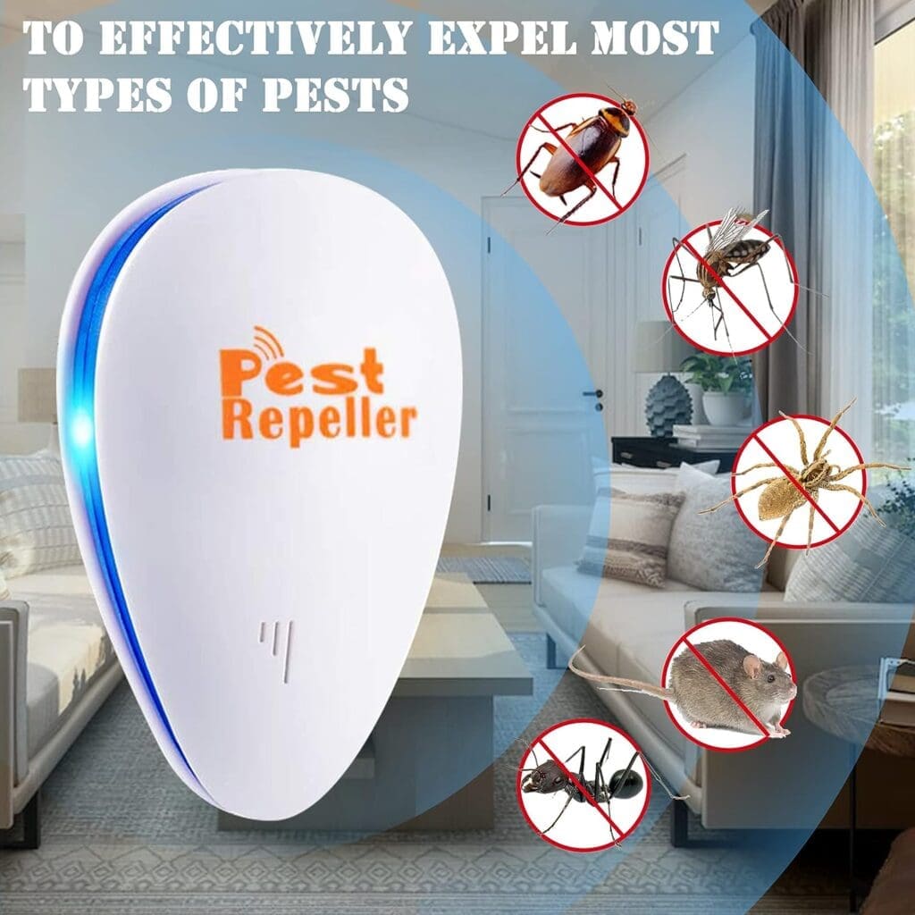 Ultrasonic Pest Repeller 6 Pack,Electronic Mouse Repellent,Rodent Repellent Indoor,Pest Repellent Ultrasonic Plug in,Mice Repellent for House,Pest Control for Mosquitoes,Ants,Mice,Squirrel,Cockroaches Ultrasonic Pest Repeller 6 Pack,Electronic Mouse Repellent,Rodent Repellent Indoor,Pest Repellent Ultrasonic Plug in,Mice Repellent for House,Pest Control for Mosquitoes,Ants,Mice,Squirrel,Cockroaches