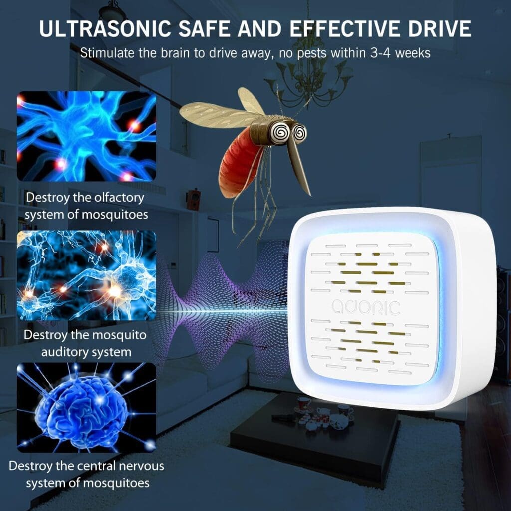 Ultrasonic Pest Repeller-6 Packs,Electronic Bug Repellent Plug in Indoor Pest Control for Insect, Roach, Mice, Spider, Mosquito Repellent for House, Garage, Warehouse, Office Ultrasonic Pest Repeller-6 Packs,Electronic Bug Repellent Plug in Indoor Pest Control for Insect, Roach, Mice, Spider, Mosquito Repellent for House, Garage, Warehouse, Office