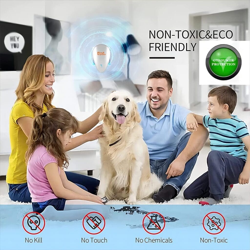 Ultrasonic Pest Repeller A1000–6 Pack of – Rodent Repellent Indoor, Ultrasonic Indoor Pest Repellent–Electronic Repellent for Pest Control, Plug-in, for Mosquitos, Roaches, Spiders, Ultrasonic Pest Repeller A1000–6 Pack of – Rodent Repellent Indoor, Ultrasonic Indoor Pest Repellent–Electronic Repellent for Pest Control, Plug-in, for Mosquitos, Roaches, Spiders,