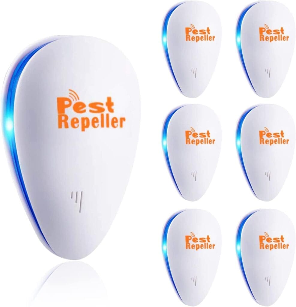 Ultrasonic Pest Repeller A1000–6 Pack of – Rodent Repellent Indoor, Ultrasonic Indoor Pest Repellent–Electronic Repellent for Pest Control, Plug-in, for Mosquitos, Roaches, Spiders, Ultrasonic Pest Repeller A1000–6 Pack of – Rodent Repellent Indoor, Ultrasonic Indoor Pest Repellent–Electronic Repellent for Pest Control, Plug-in, for Mosquitos, Roaches, Spiders,