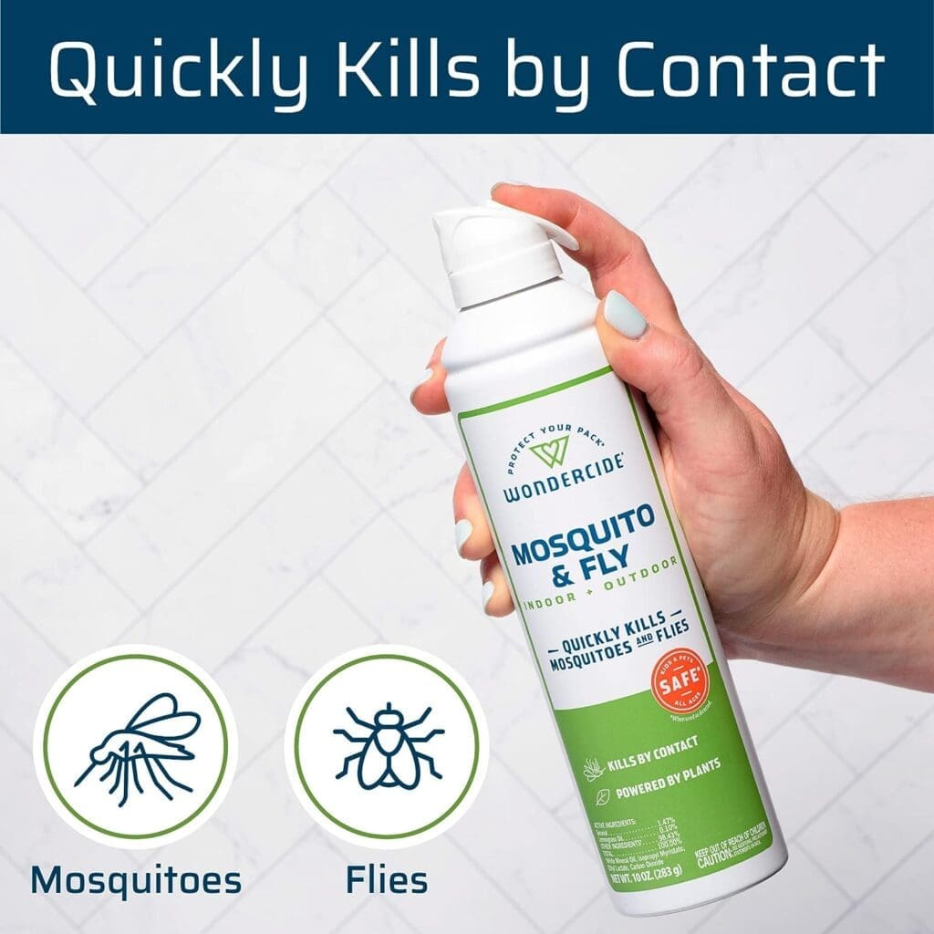Wondercide - Mosquito Fly and Ant Roach Killer Aerosol Spray Bundle - Kills Bugs with Natural Essential Oils - Pet and Family Safe - for Indoor and Outdoor Areas - 10 oz - 2 Pack Wondercide - Mosquito Fly and Ant Roach Killer Aerosol Spray Bundle - Kills Bugs with Natural Essential Oils - Pet and Family Safe - for Indoor and Outdoor Areas - 10 oz - 2 Pack