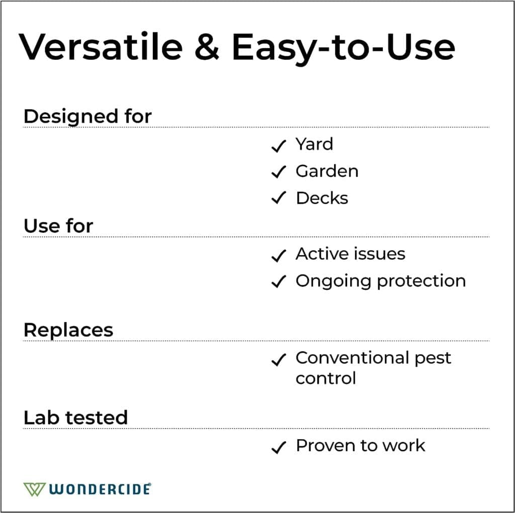 Wondercide - EcoTreat Ready-to-Use Outdoor Pest Control Spray with Natural Essential Oils - Mosquito, Ant, Insect Repellent, Treatment, and Killer - Plant-Based - Safe for Pets, Plants, Kids - 32 oz